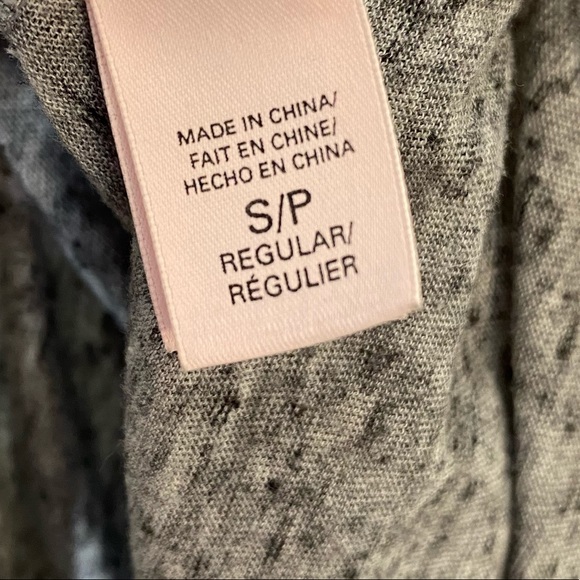 VICTORIA’S SECRET Henley Style Pajama Top Gray S - Picture 7 of 8